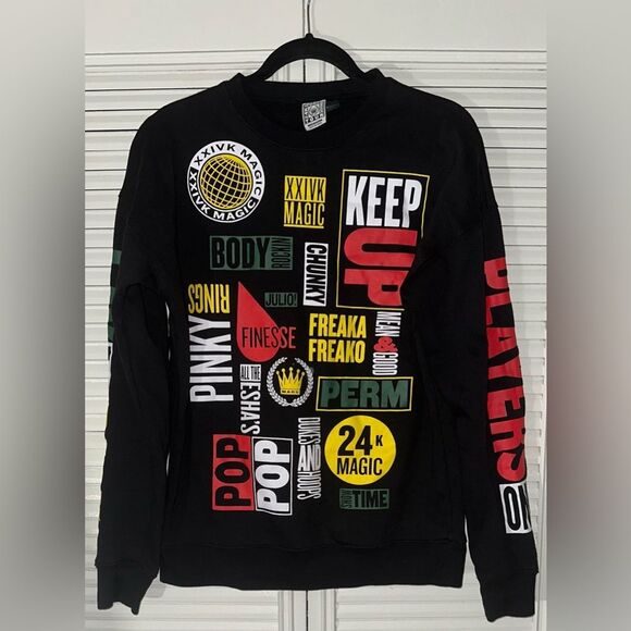 Bruno Mars 24K Magic World Tour Pullover Sweatshirt Concert Tour‎ Merch Size M - Picture 1 of 7